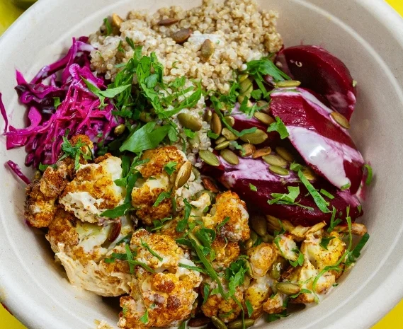 Falafel Plant Harvest  Salad