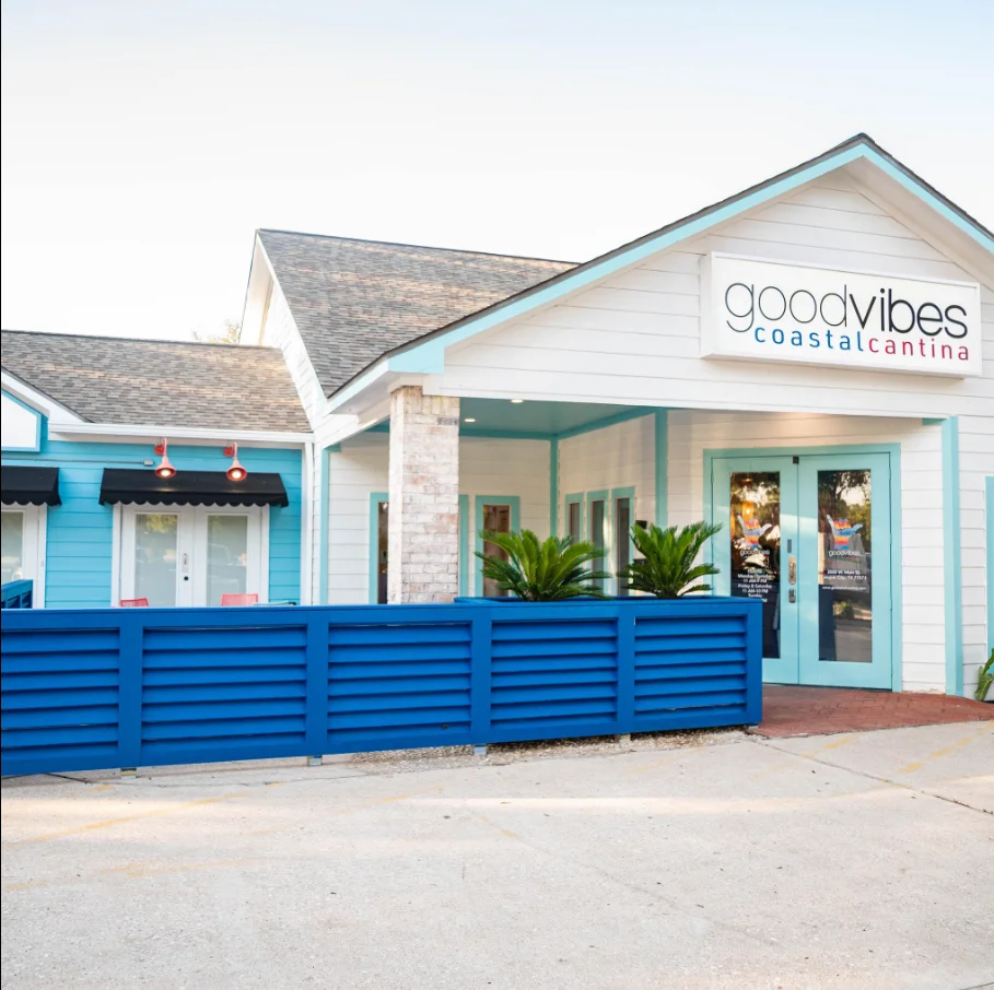 Welcome Good Vibes Coastal Cantina