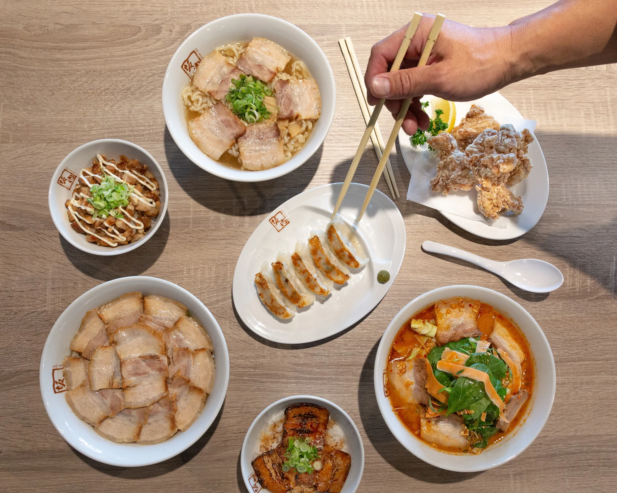 A restaurant chef preparing a dish