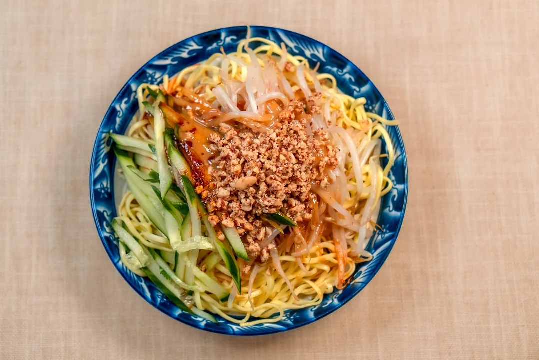 S4 Cold Noodles With Sesame Sauce麻酱凉面(Nut) (Spicy)