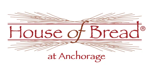 Logo of House of Bread at Anchorage featuring wheat sheaves