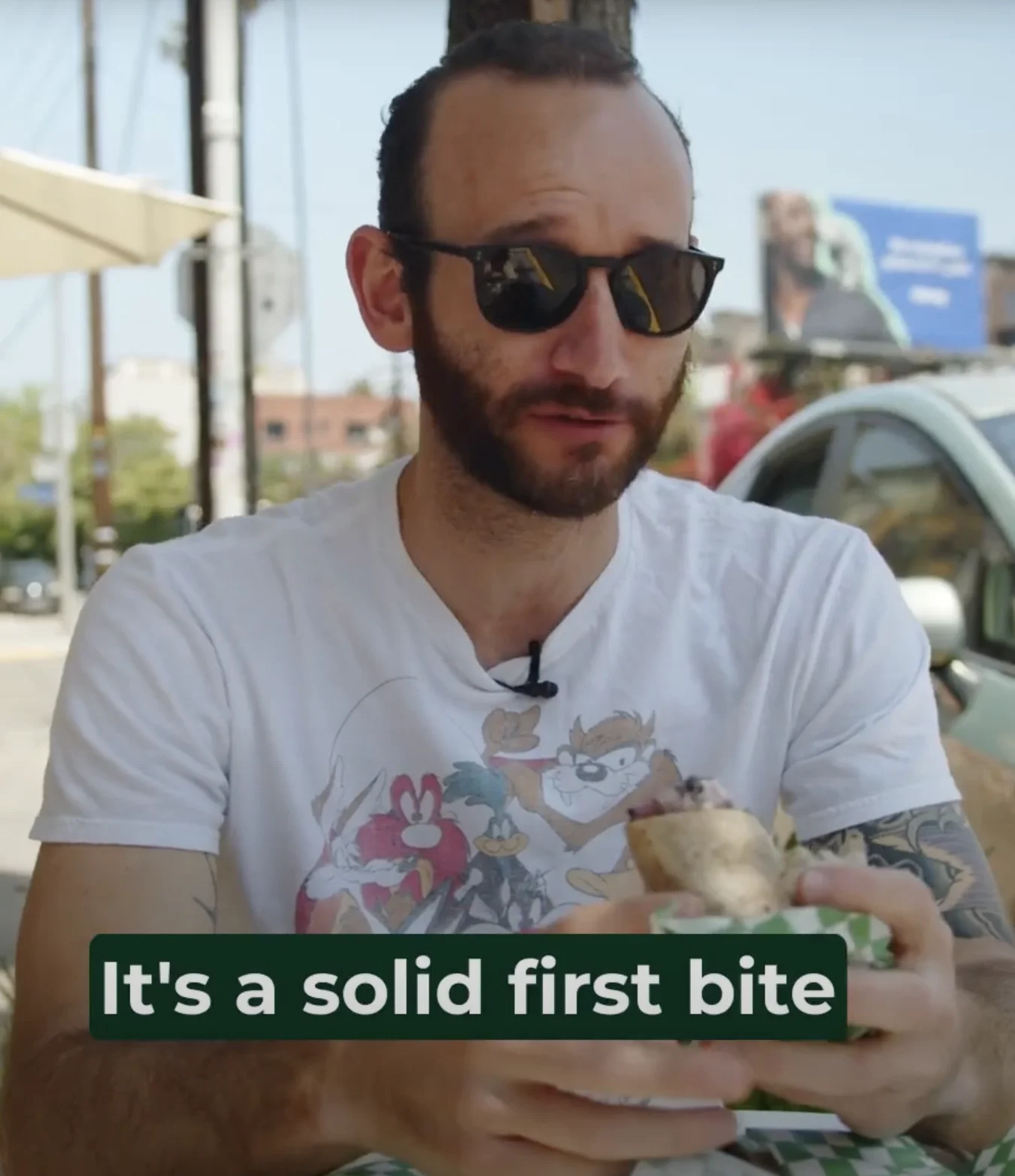 Vinnie from Going Vegan Tries the Vegan Breakfast Burrito at Glowing Eatery of Echo Park