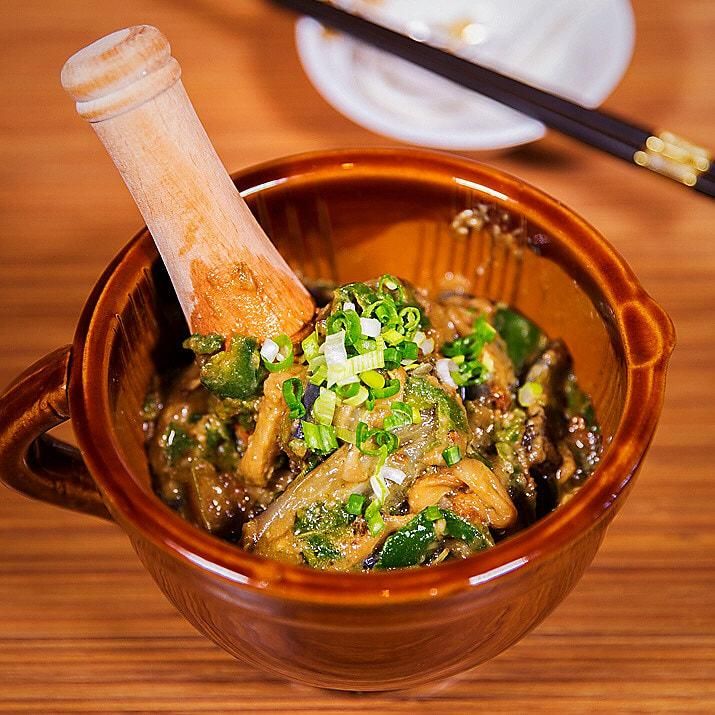 【湘菜】擂椒皮蛋捣茄子