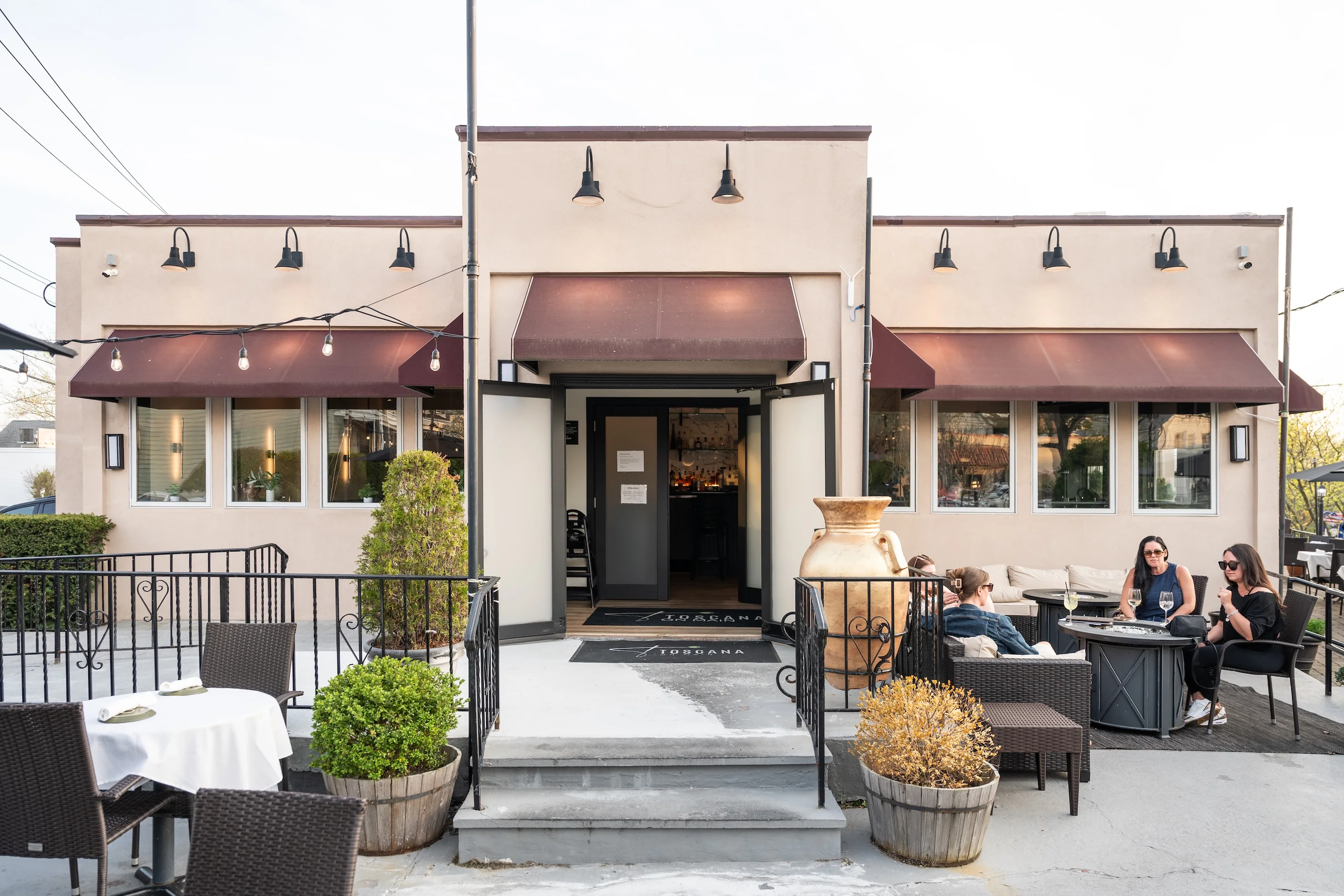 Outdoor exterior of Toscana on Main in Westchester