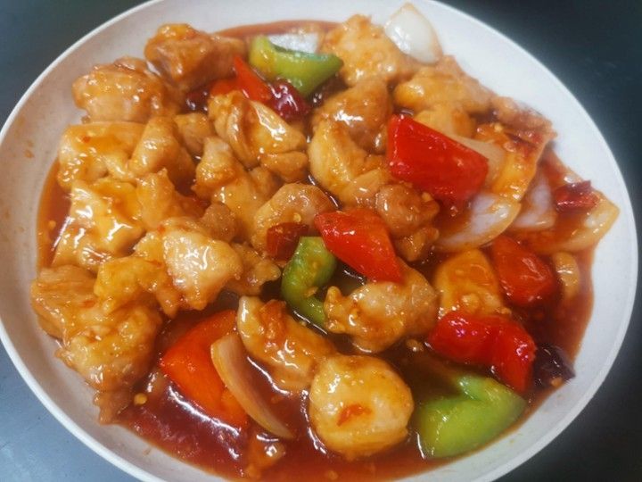 General Tso's Chicken (serve w. rice)