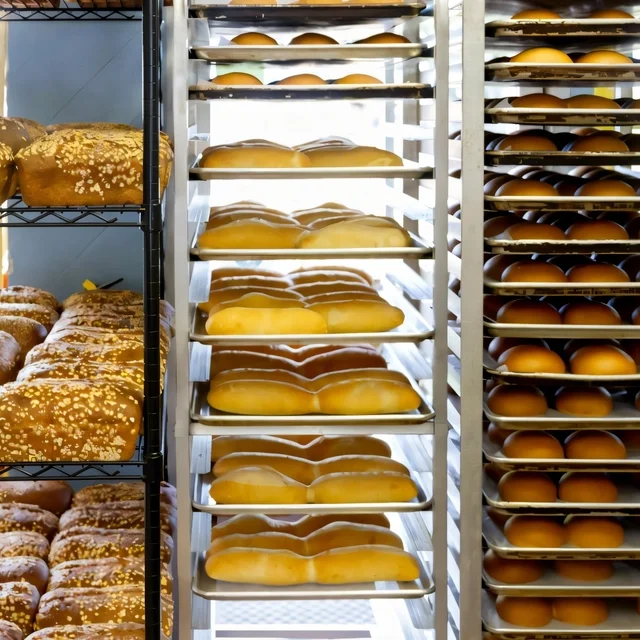 Fresh baked goods at the Passion Bakery Cafe