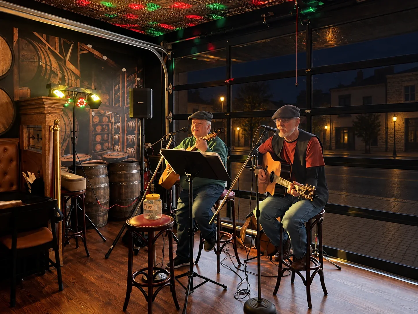 Live music every Wednesday, Saturday and Sunday Traditional Irish Music