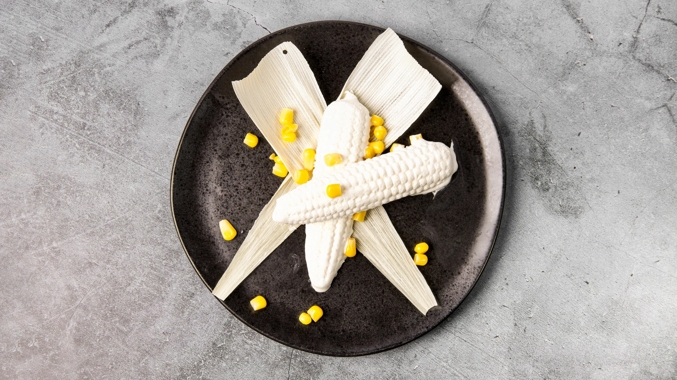 Corn ice cream
