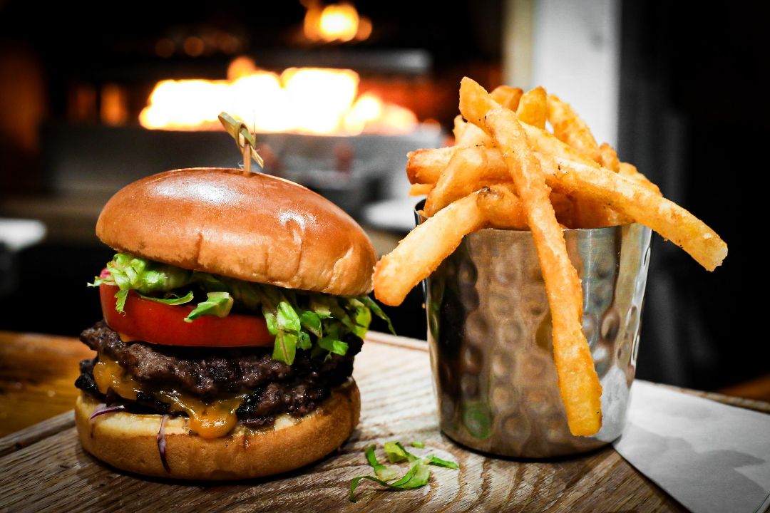 The Backyard Burger at Ty’s Roadside Coastal Kitchen
