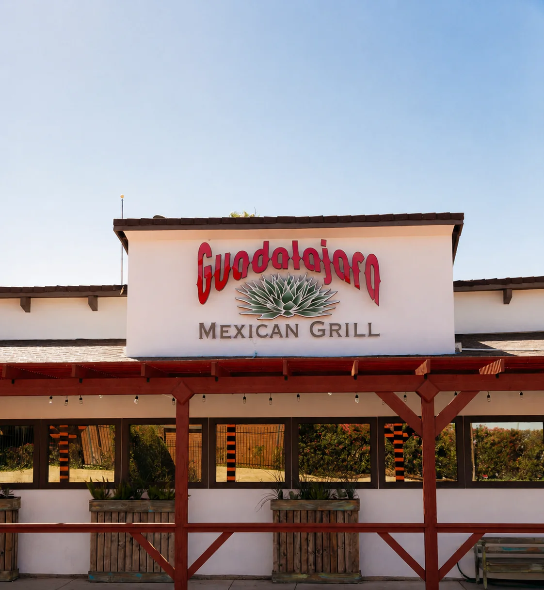 Exterior view of Guadalajara Mexican Grill restaurant