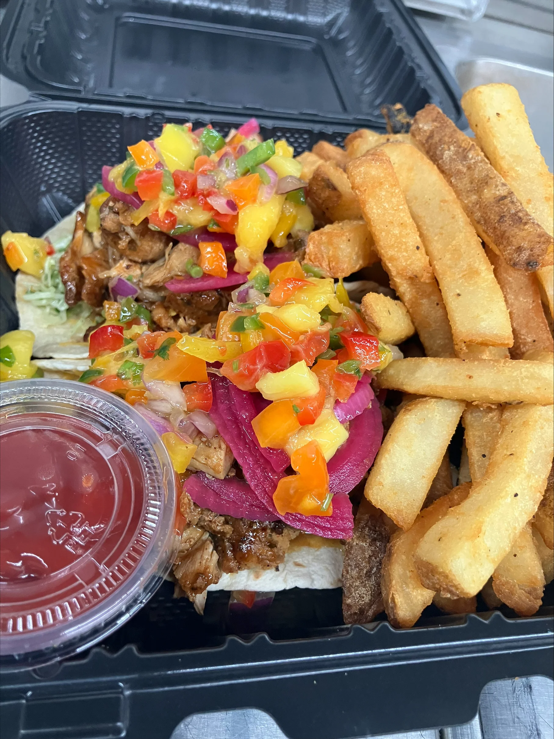 Loaded quesadilla