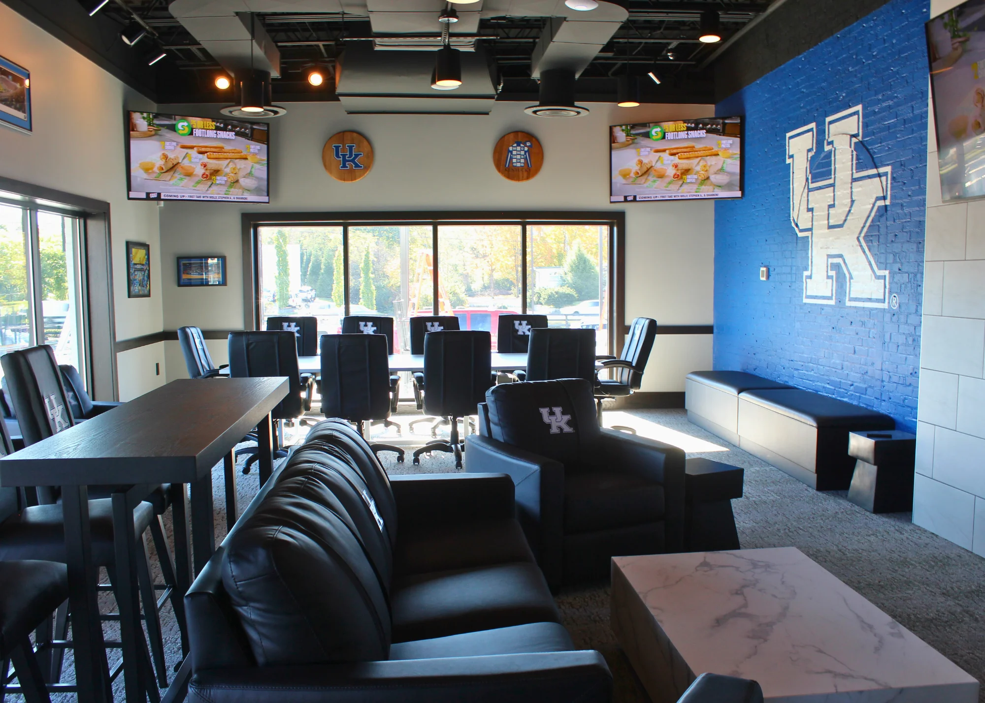 UK themed private event space at Parlour Lexington, KY