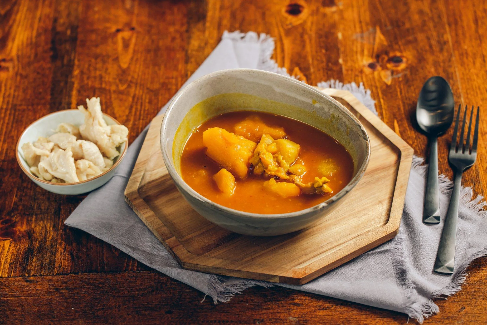 Pumpkin Stew Chicken