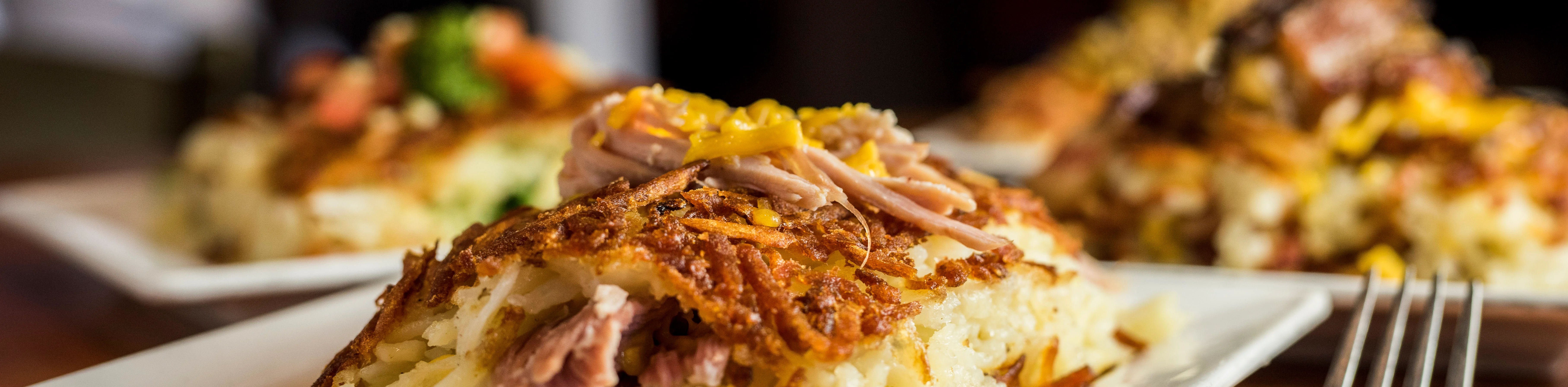 Crispy Cuban ropa vieja with golden crust