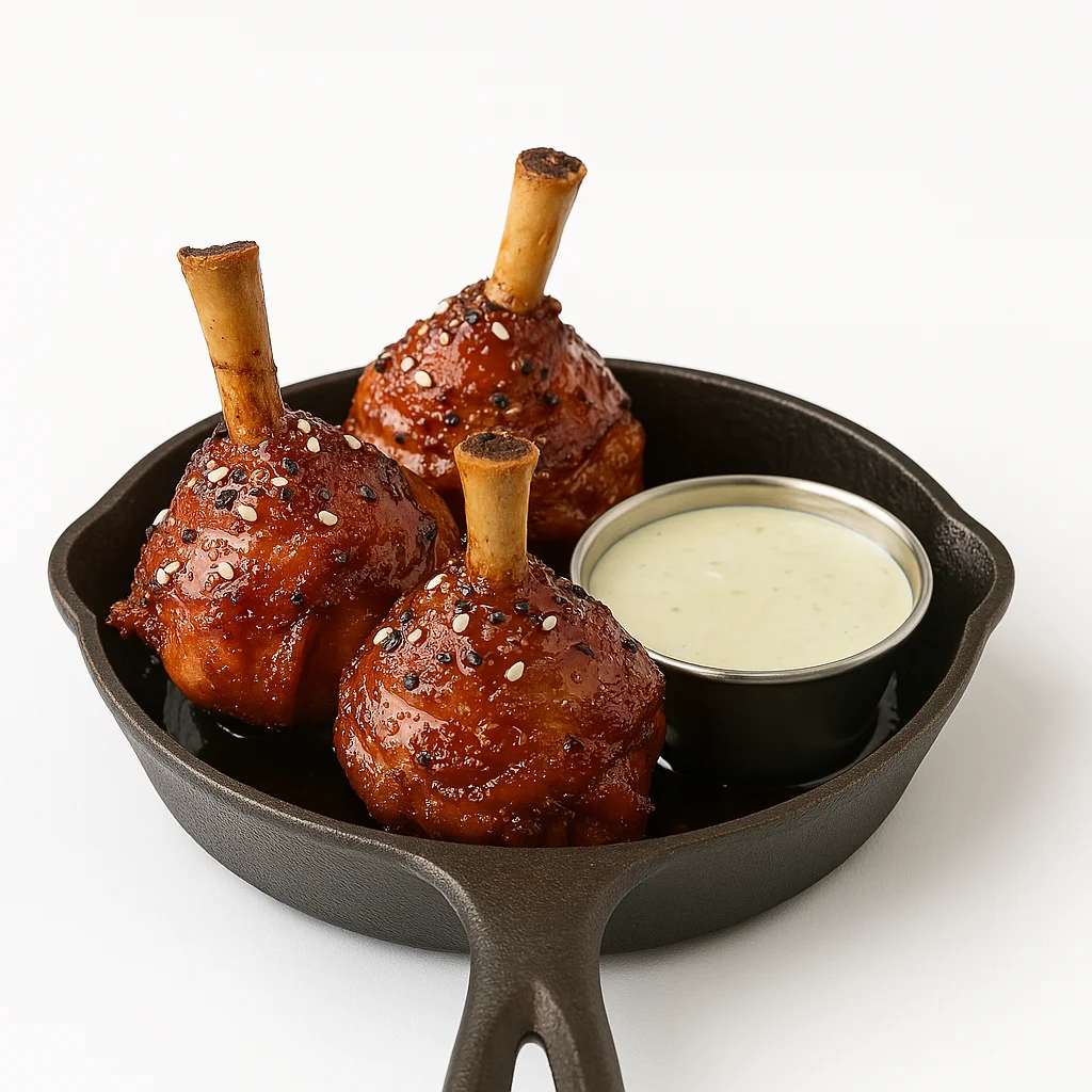 Soy Ginger Chicken Lollies