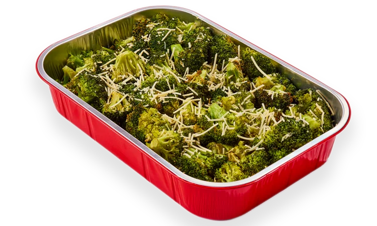 Garlic-Roasted Asiago Broccoli Platter (Serves 10)
