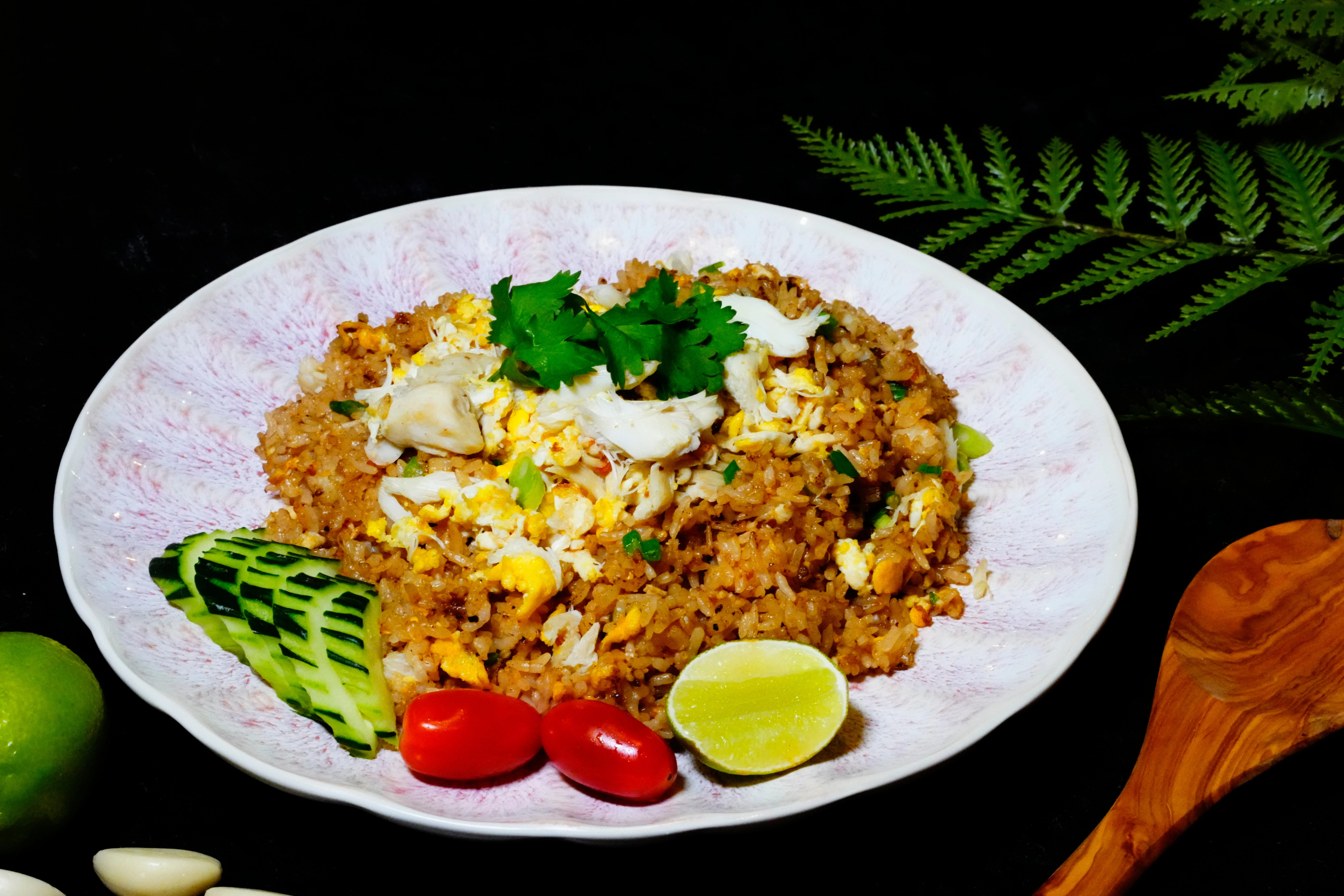 H4. Crab Fried Rice