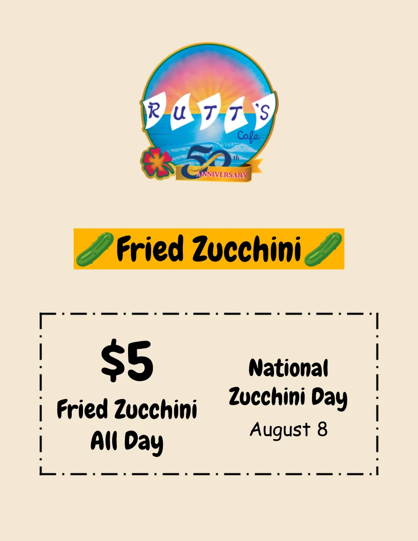Crispy fried zucchini for National Zucchini Day