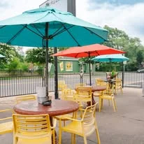 dog friendly patio, reservations