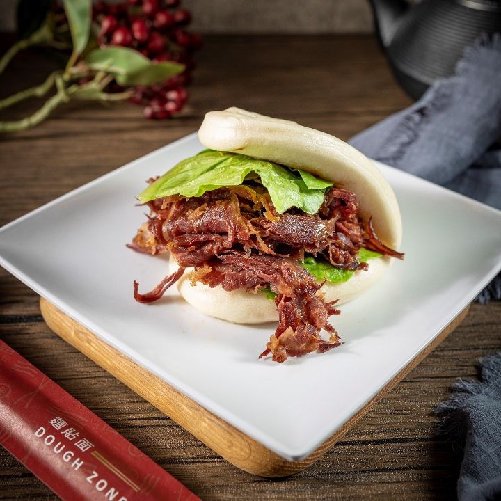 Portland - Spicy Beef Sandwich (1) 🌶️ 大嘴牛肉包(辣)