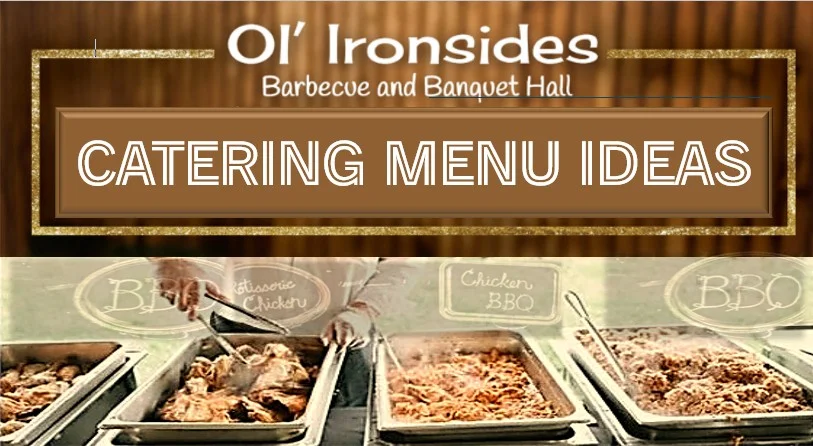 Catering menu ideas for barbecue and banquet hall