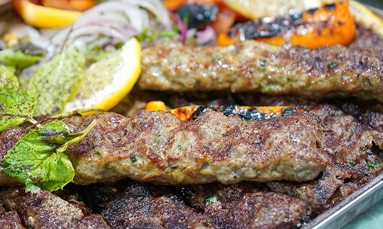 Beef Kabob Dish  كباب لحم