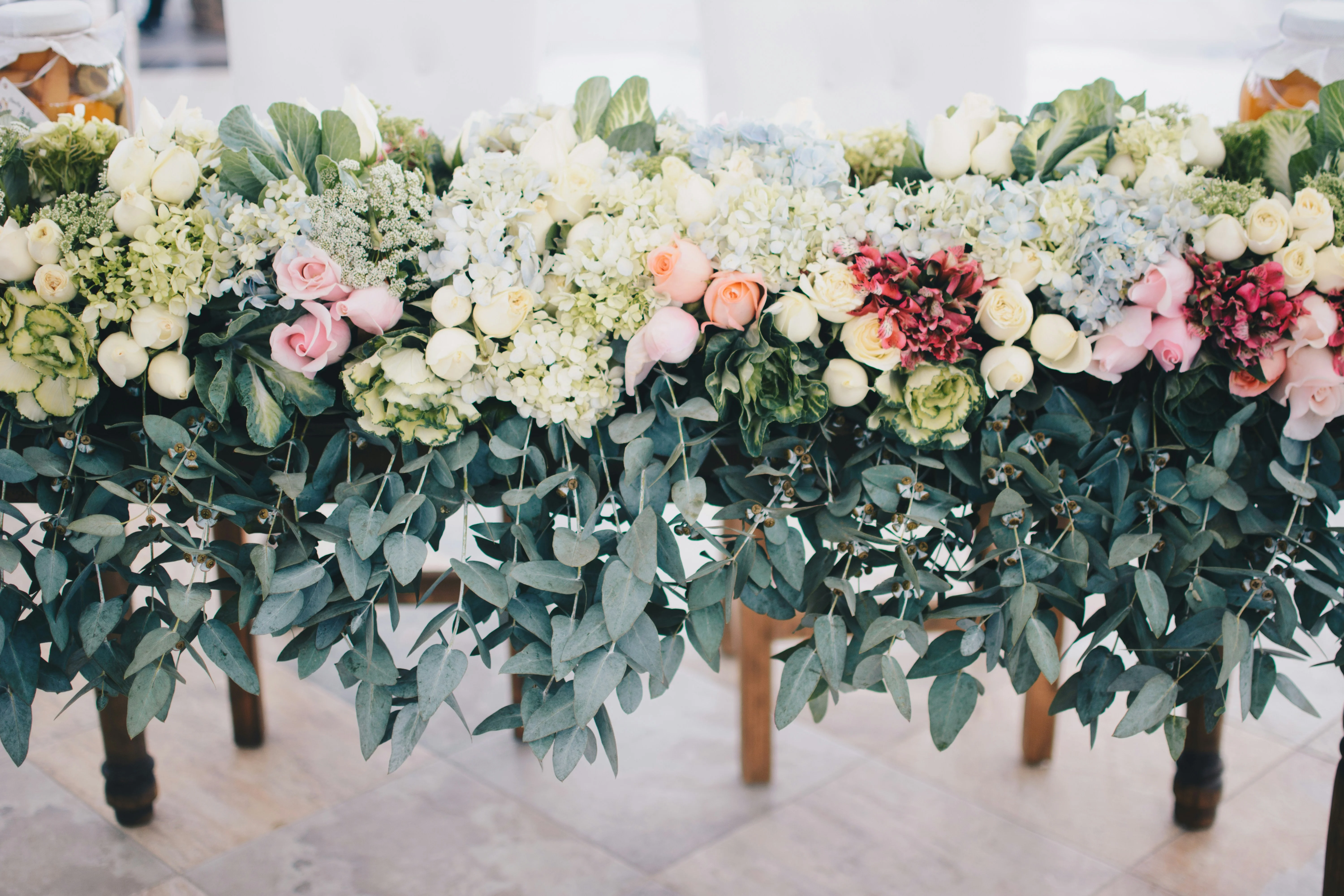 beautiful flowers for an event at CHIRINGO