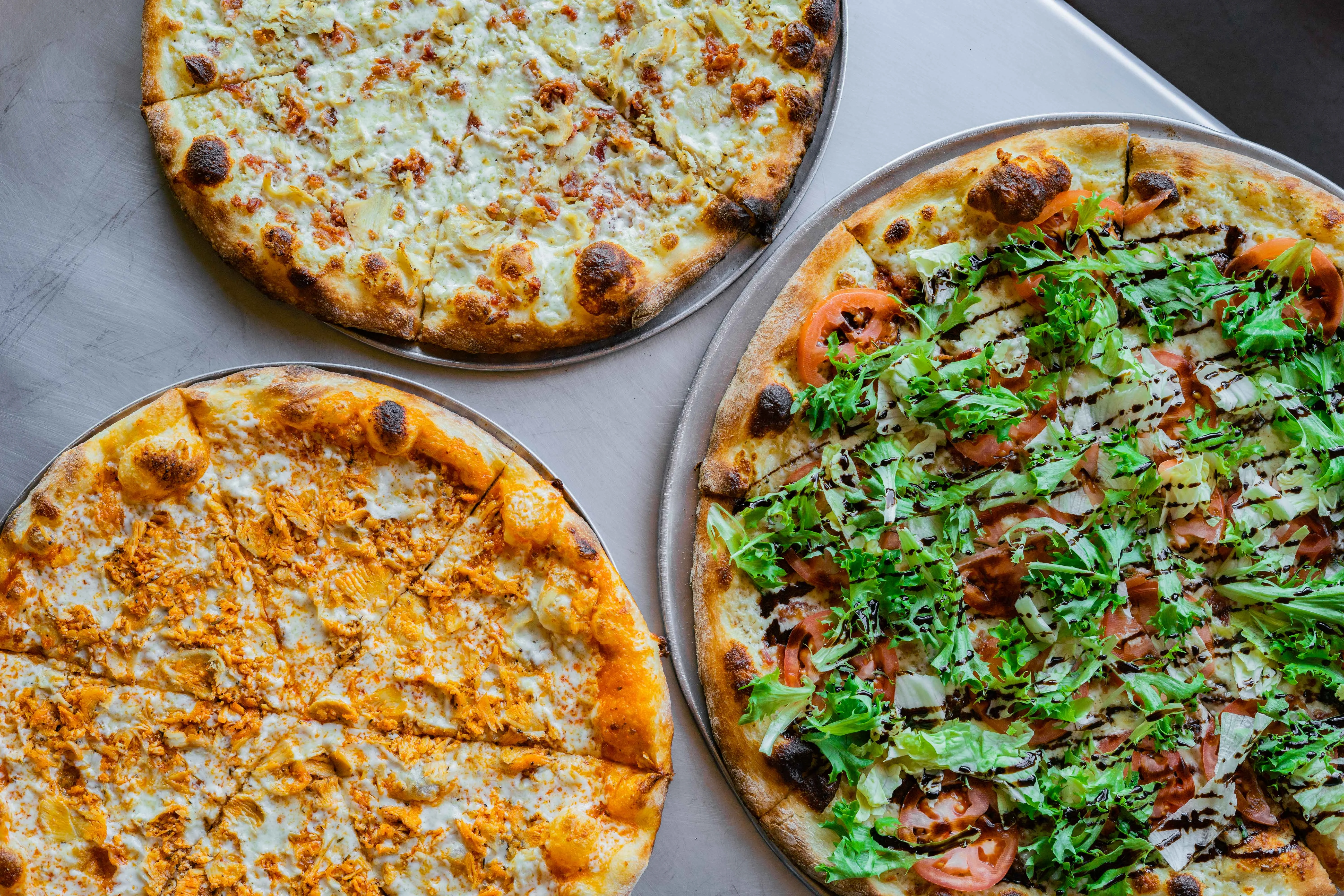 3 Large pizzas