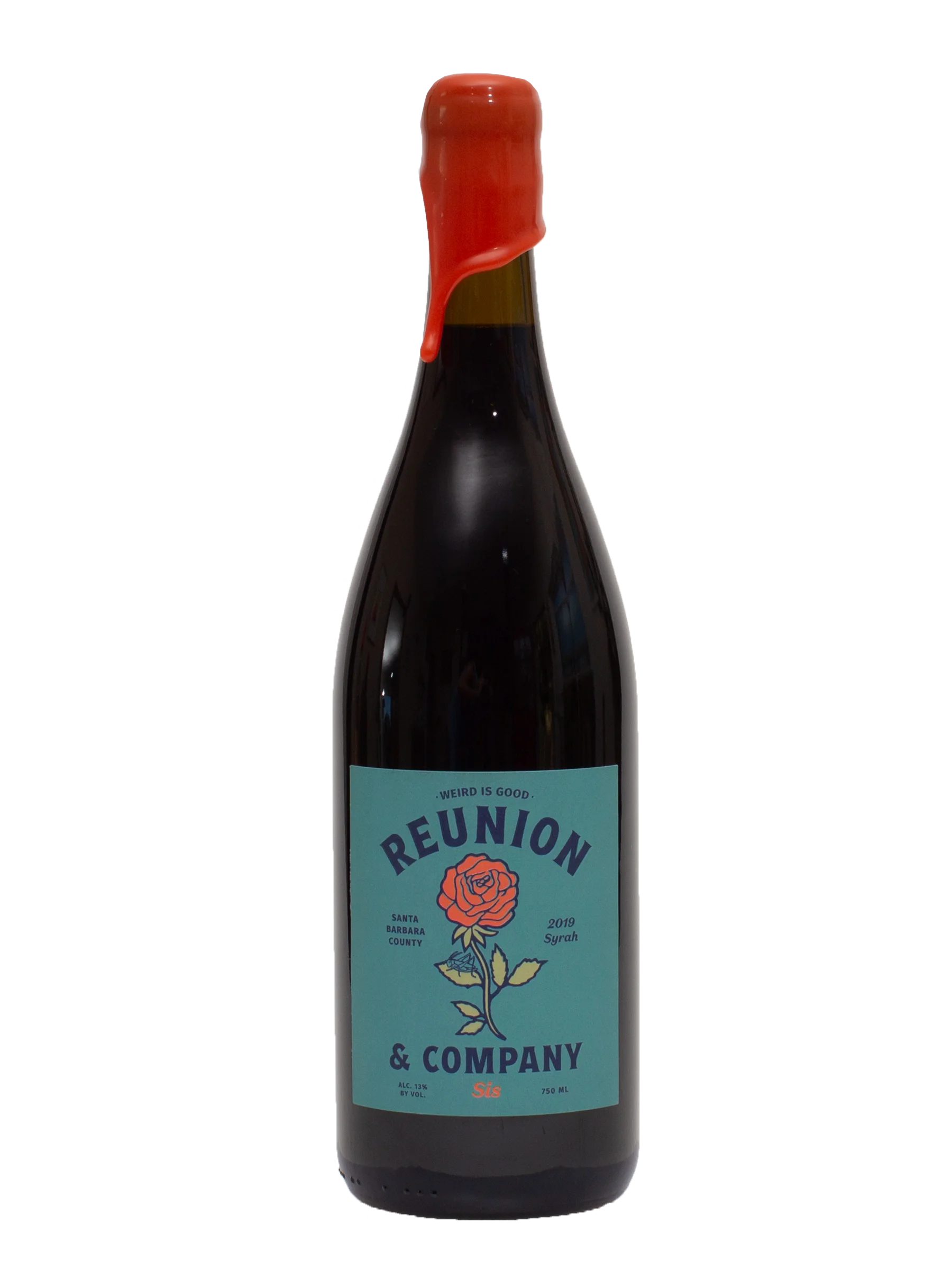 2019 Syrah wine bottle from Reunion & Company