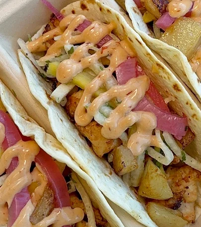 Pineapple Chicken Taco