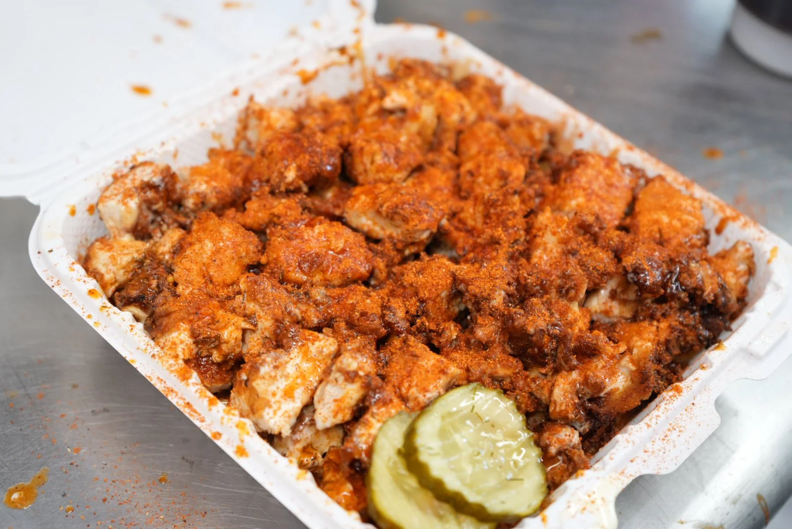 Mike's Hot Chicken Loaded Fry Bowl
