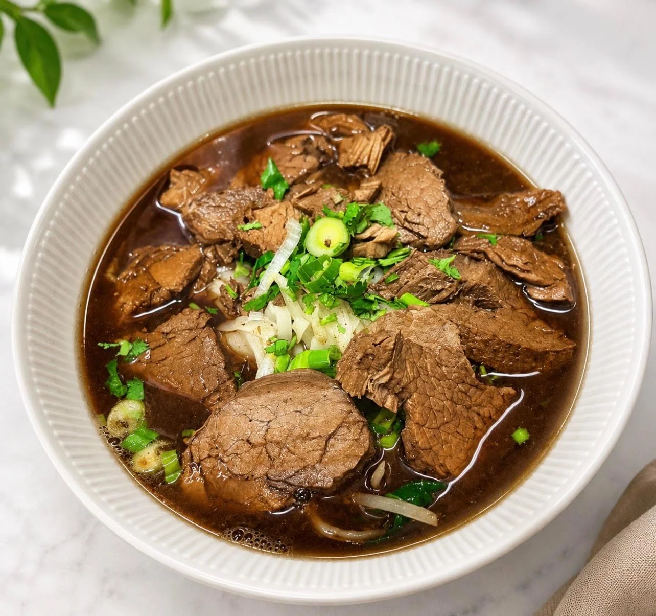13. Thai Beef Noodle Soup