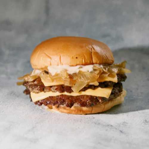 CARAMELIZED ONIONS BURGER