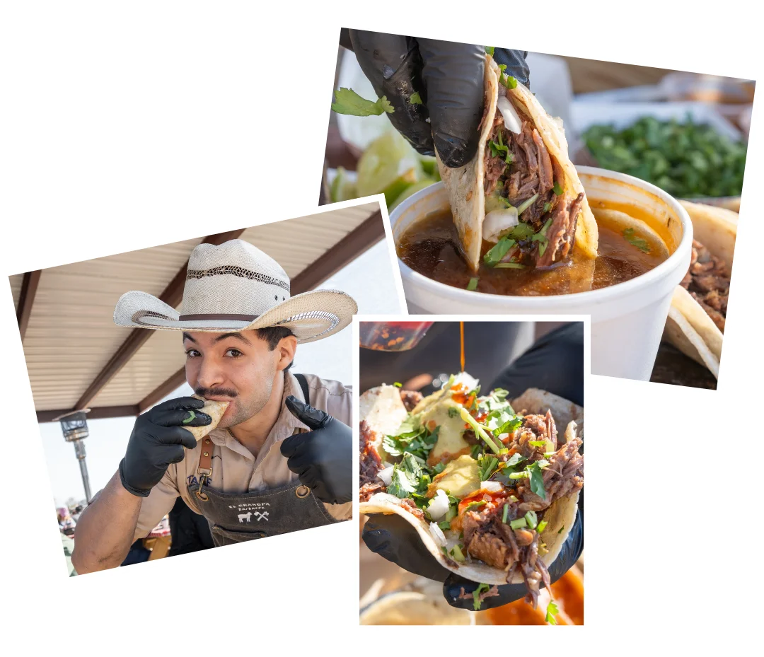 Delicious Mexican tacos with tender beef and fresh toppings