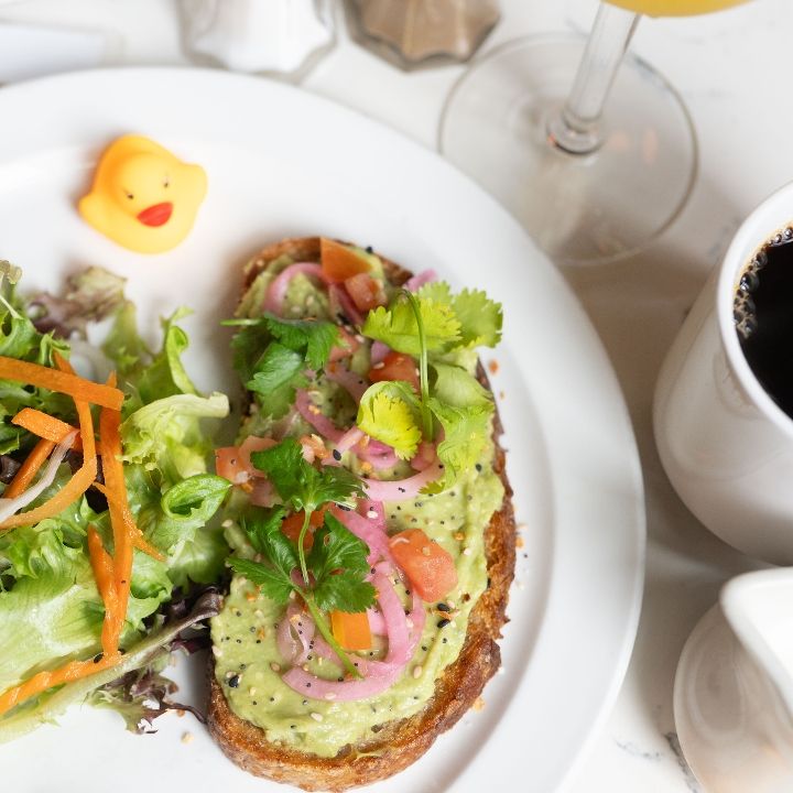 AVOCADO TOAST at Little Duck Diner
