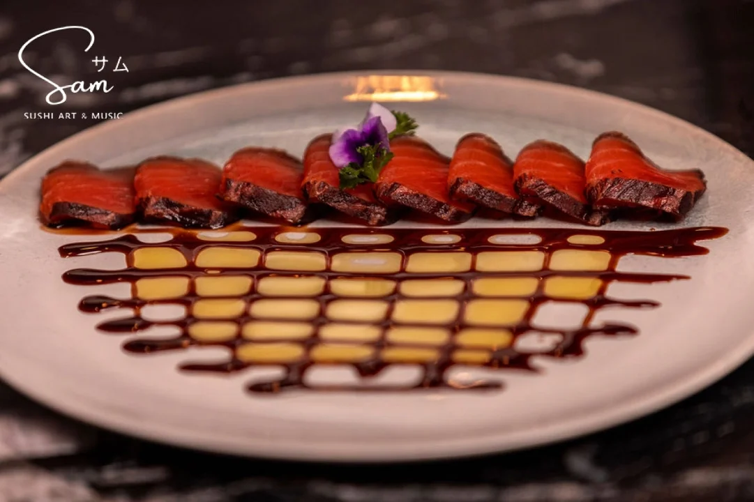Sashimi Black Salmon