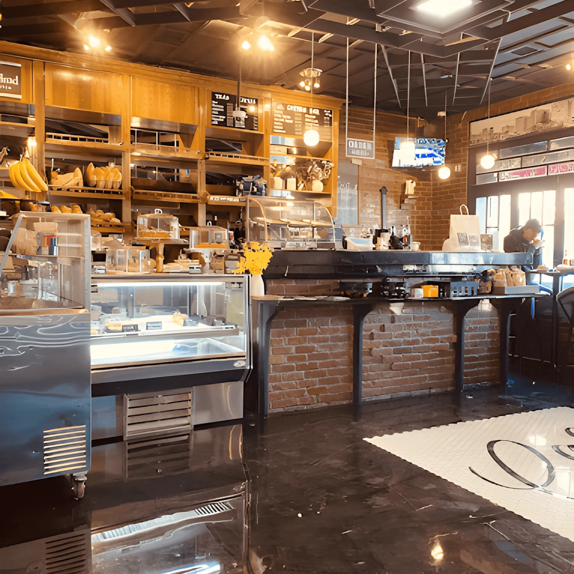 The inside of the Standard Cafe