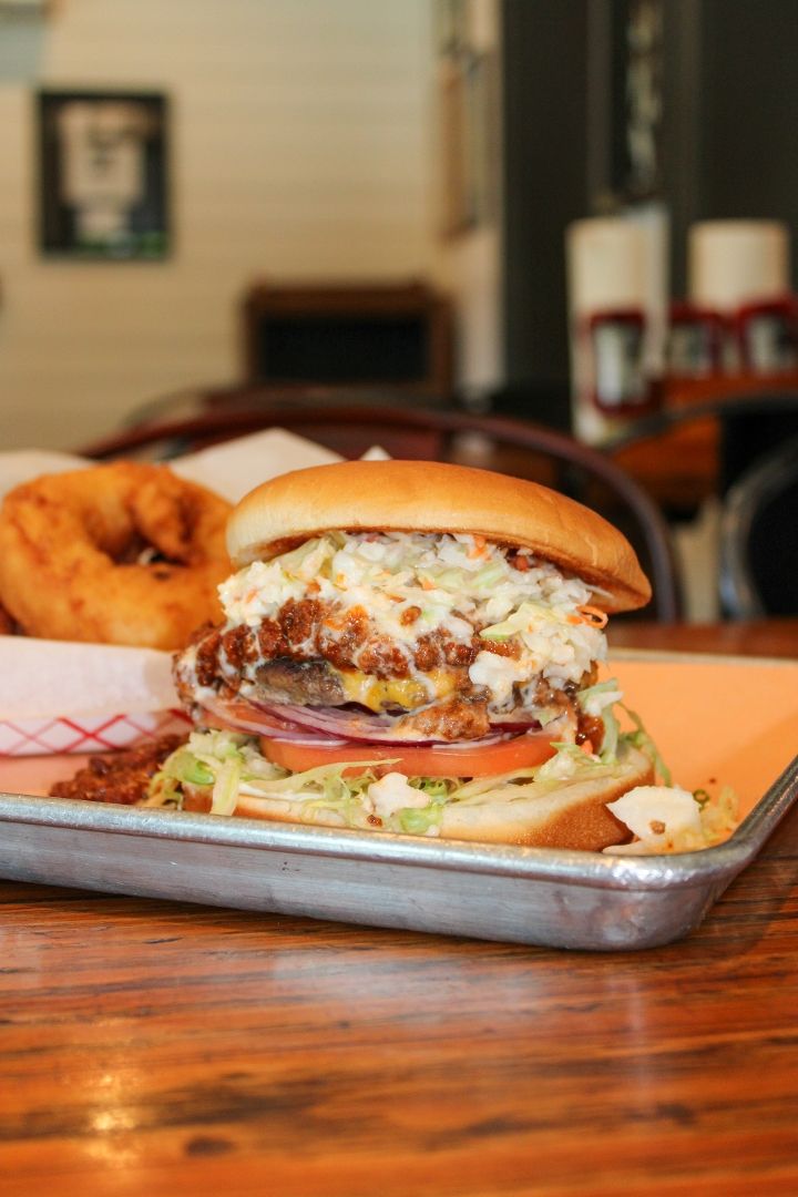 #12 Chili Slaw Cheeseburger