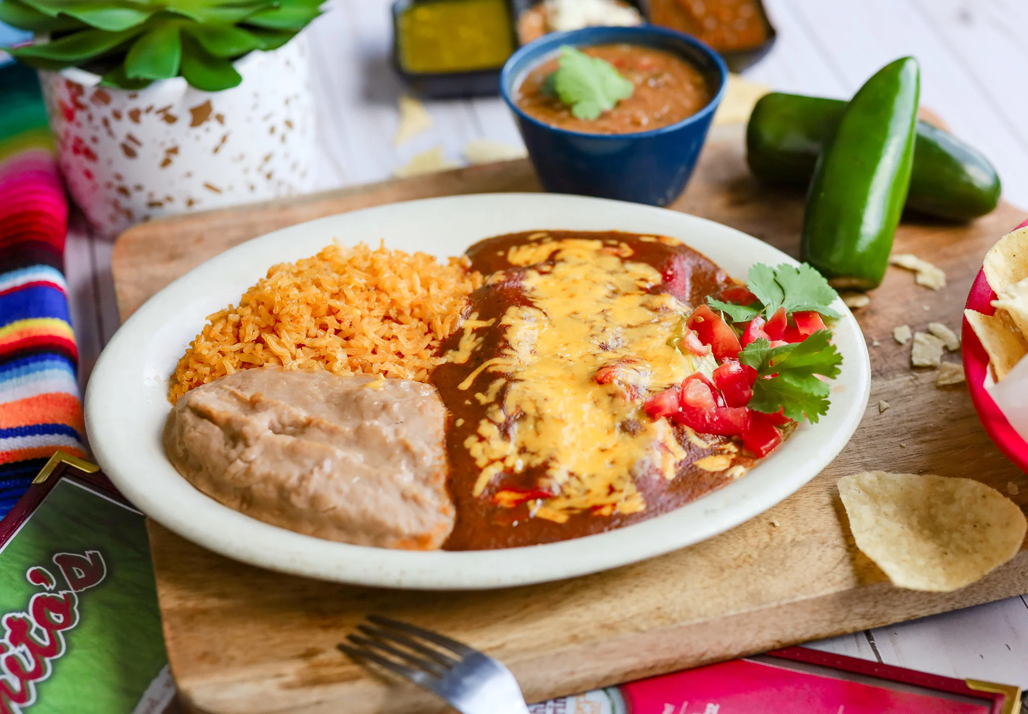 Cheese Enchiladas