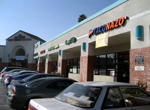 Front of Taco Nazo Walnut Location