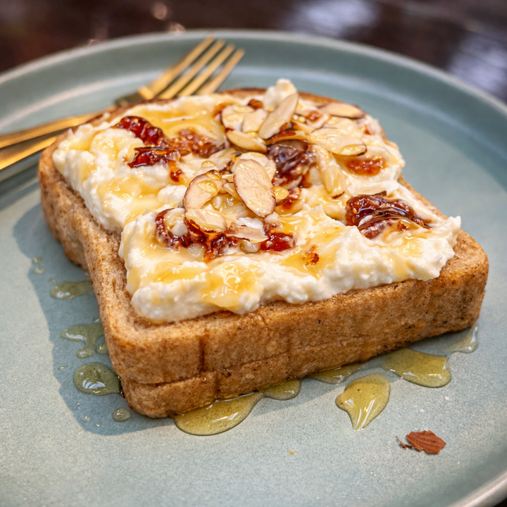 Fresh Ricotta Toast | Cafe Lilia