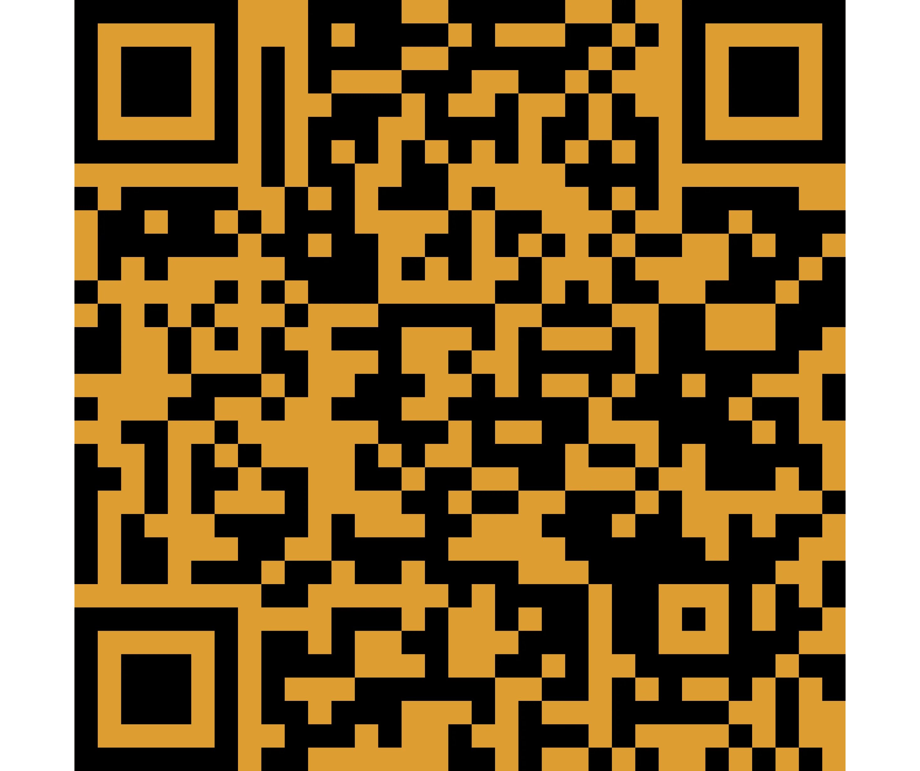 QR code for restaurant menu or promotion