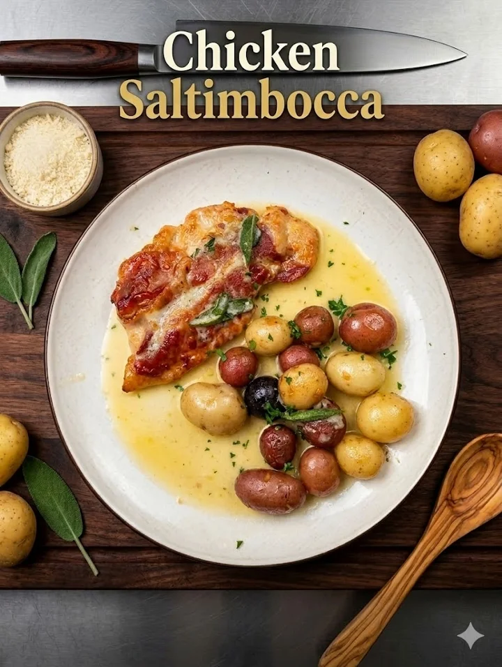 Chicken Saltimbocca