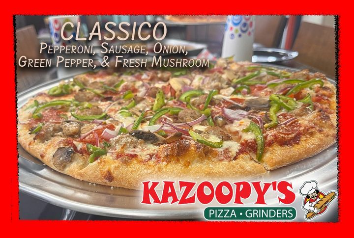 12” Classico Pizza | Kazoopy's Pizza & Grinders
