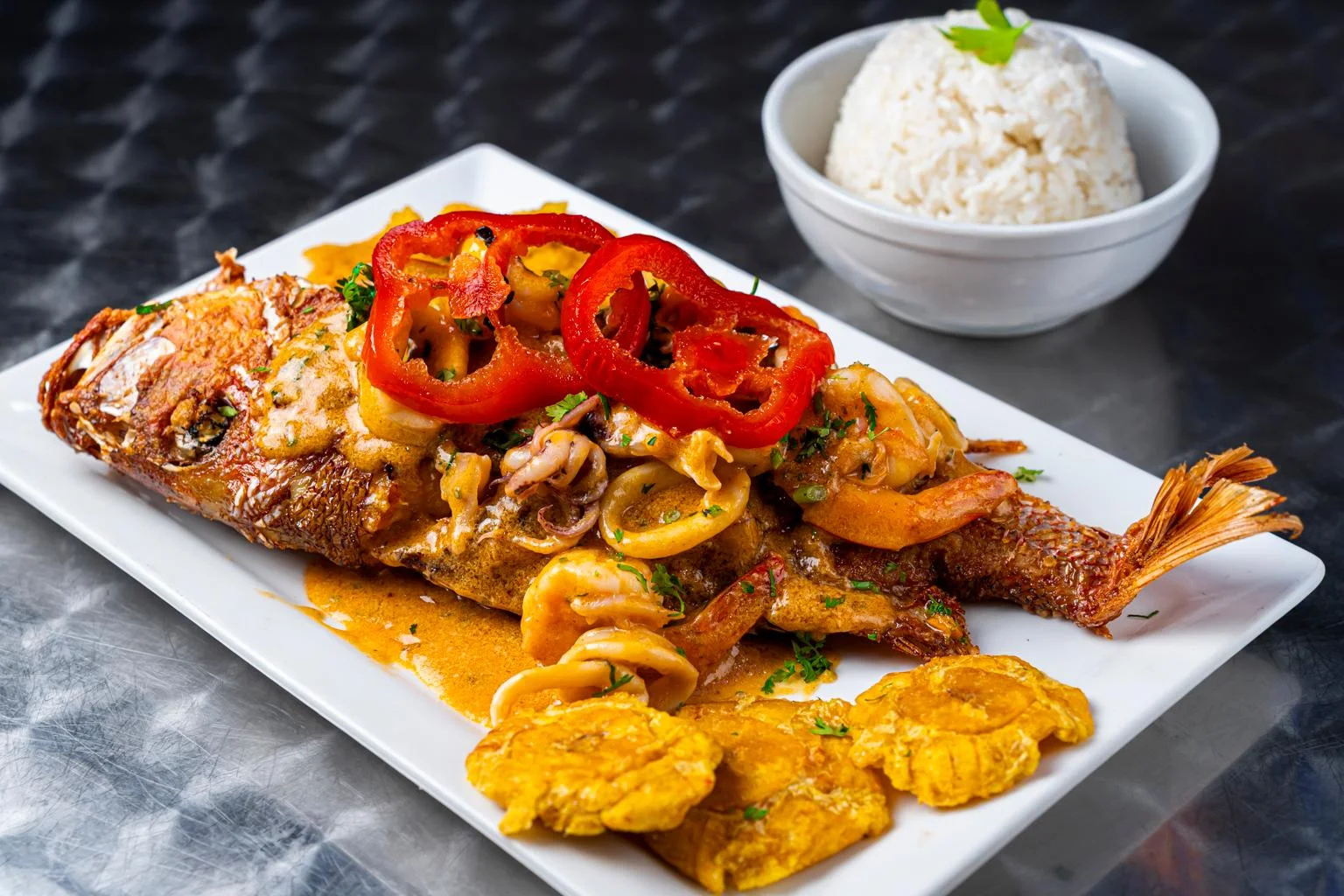 Pescado a lo Macho