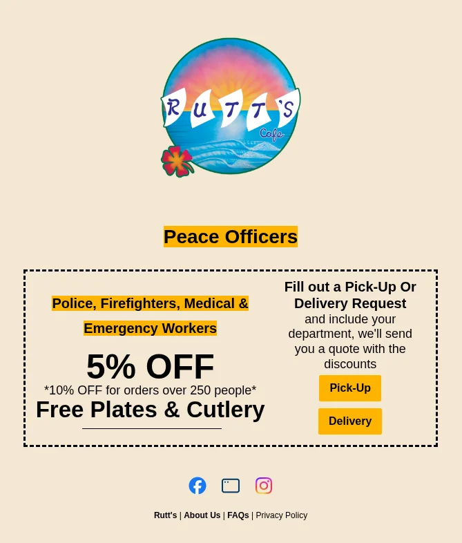 Peace Officers - 5% OFF & More