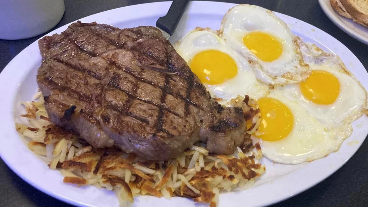 Chopped Steak & Eggs