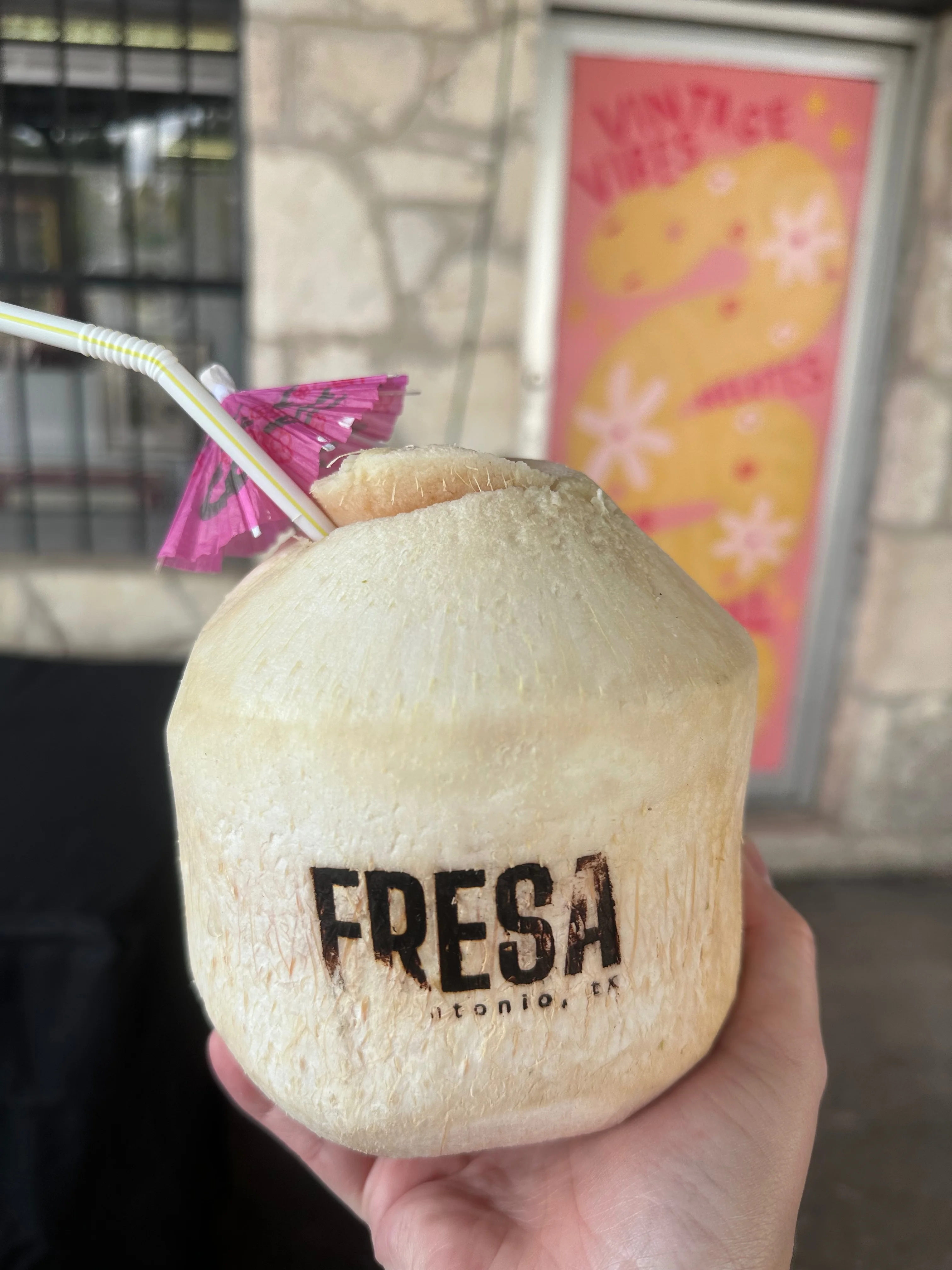 Custom coconut water