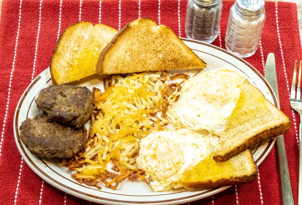 Two Egg Platter