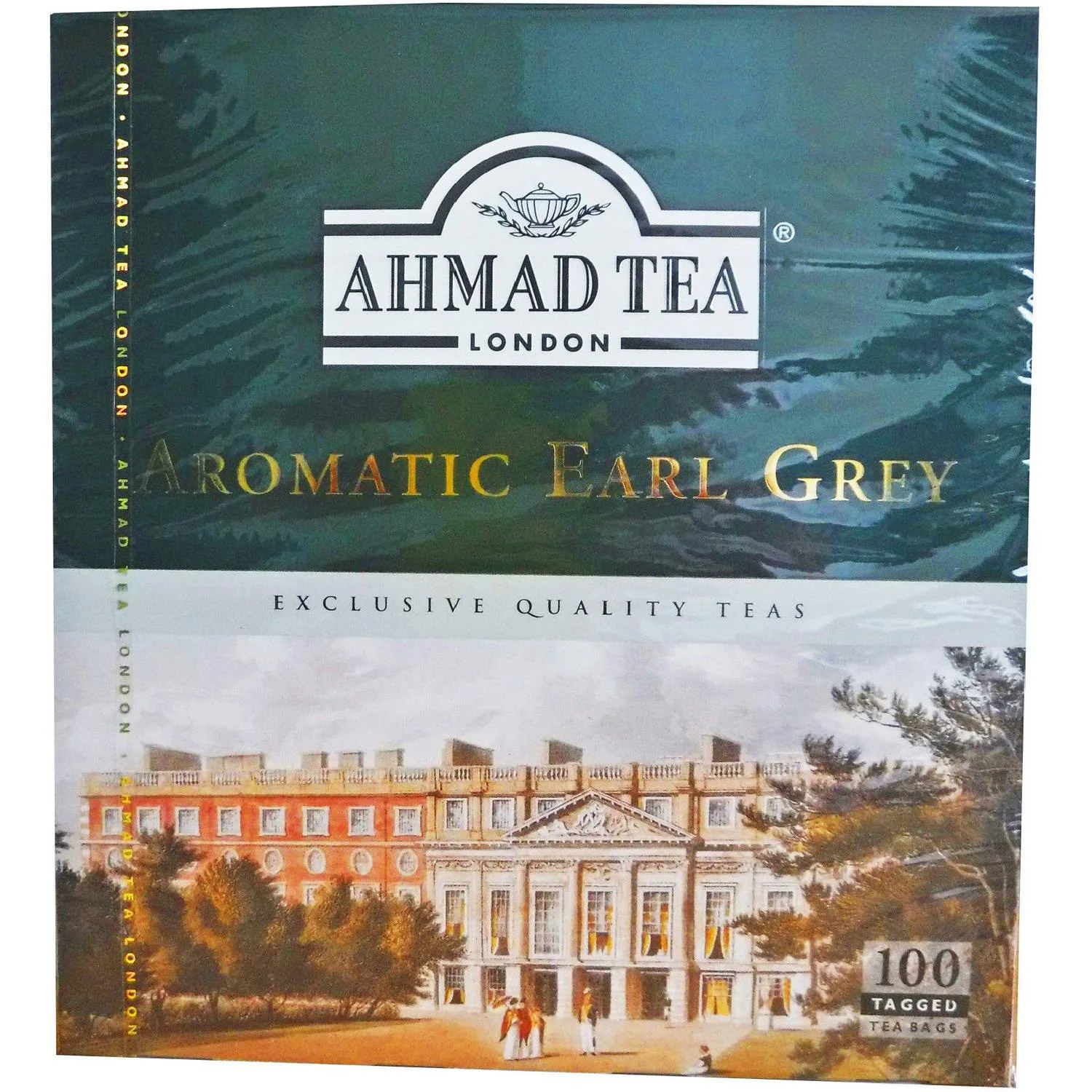 Ahmed Tea Aromatic Earl Grey Tea Bags  100 Count